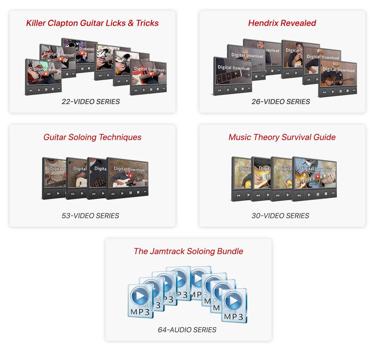 SUPER SALE Pentatonic 5 Course Pack