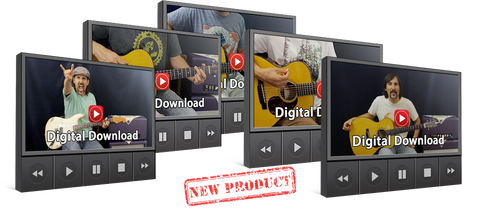Hendrix Master Class 5-Hour Digital Course + 5 full-band Hendrix-style jam tracks + 70 white-hot licks broken down completely + complete tabs for all lessons
